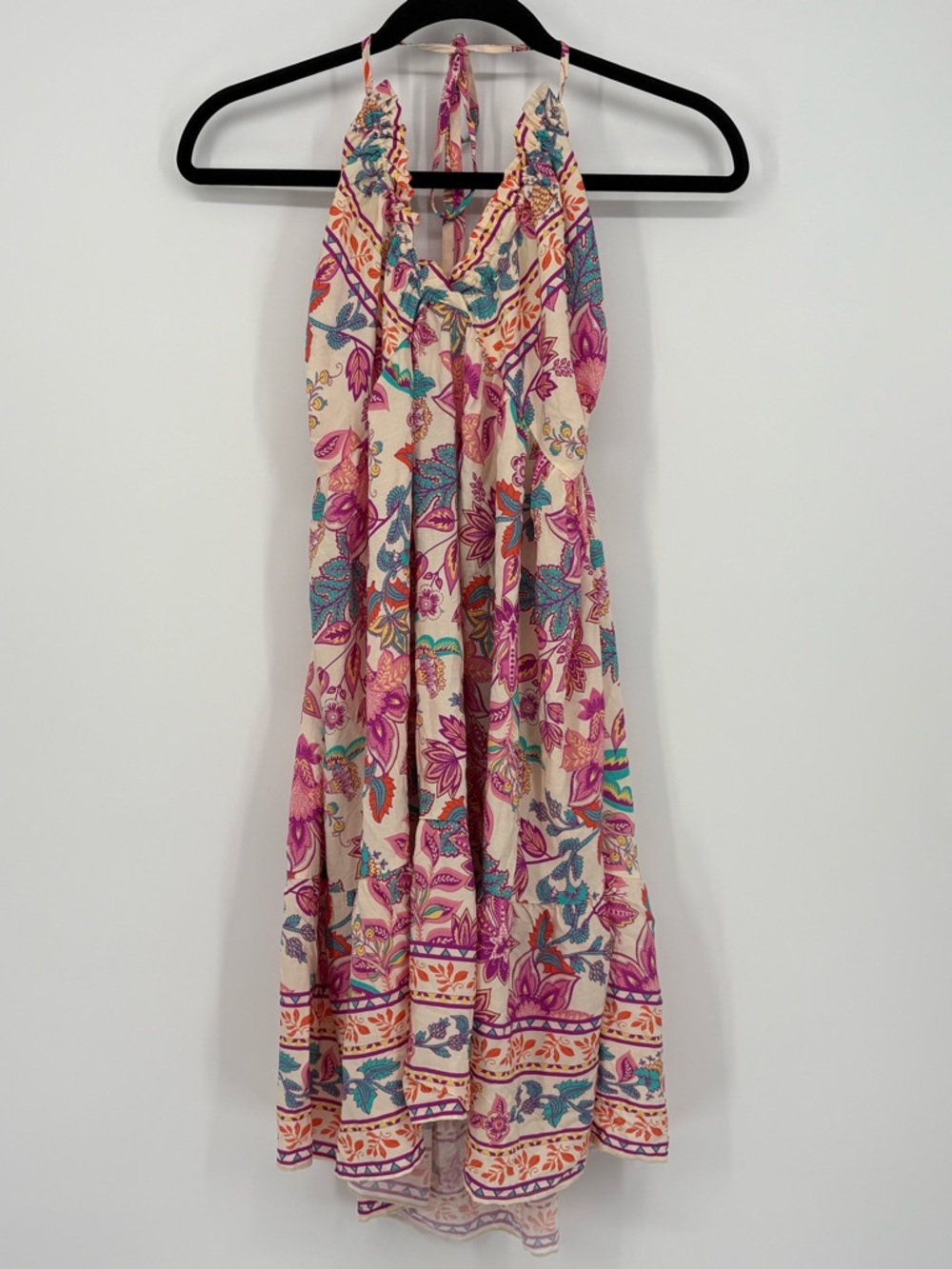 CUPSHE Dress Paisley Print NWT Halter Neck Women’s Small